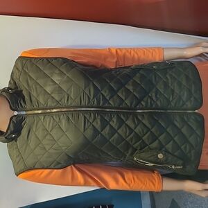 Blue Rain Hunter Green Quilted Puffer Vest